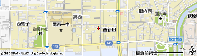 愛知県一宮市三条酉新田8周辺の地図