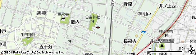 愛知県一宮市千秋町加納馬場郷内189周辺の地図