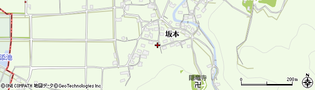 京都府綾部市高津町坂本32周辺の地図