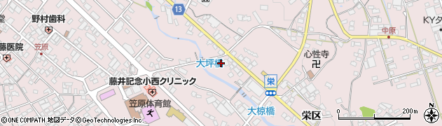 岐阜県多治見市笠原町1466周辺の地図