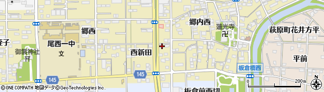愛知県一宮市三条酉新田58周辺の地図