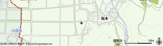 京都府綾部市高津町竹ケ下周辺の地図