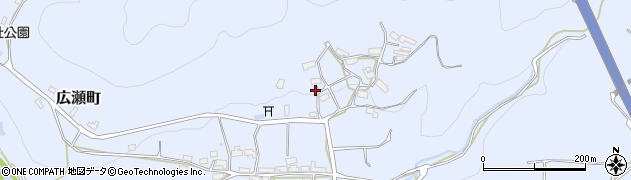 京都府綾部市広瀬町（伊神）周辺の地図