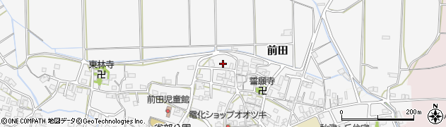 京都府福知山市前田周辺の地図
