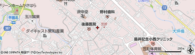 岐阜県多治見市笠原町神戸区2141周辺の地図