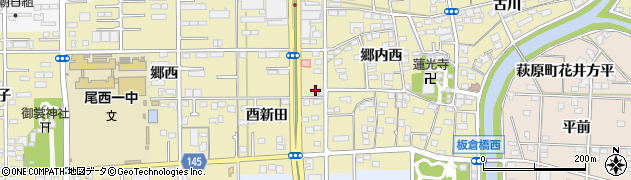 愛知県一宮市三条酉新田59周辺の地図