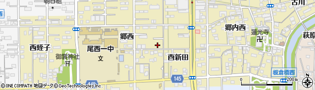 愛知県一宮市三条酉新田5周辺の地図
