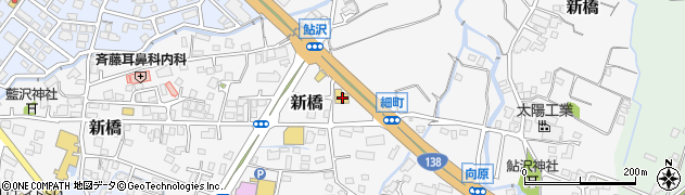 静岡県御殿場市新橋宮周辺の地図