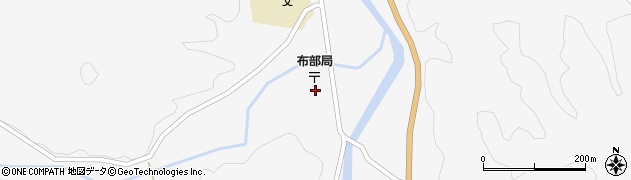 島根県安来市広瀬町布部1668-2周辺の地図