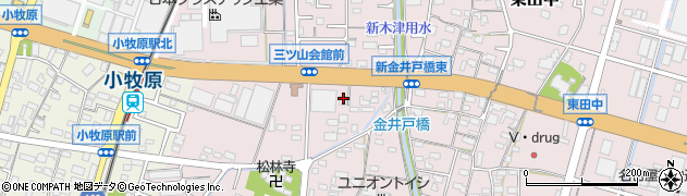 川島商事株式会社小牧営業所周辺の地図