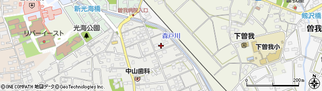 神奈川県小田原市千代291周辺の地図