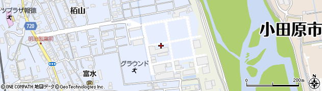 神奈川県小田原市栢山1020周辺の地図