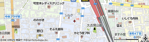 スペース一宮新生第１駐車場周辺の地図