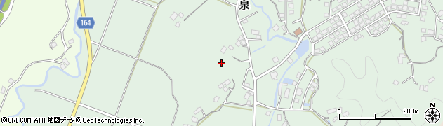 千葉県君津市泉585周辺の地図