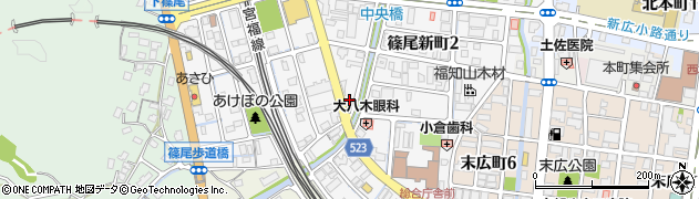 ふく福タクシー周辺の地図