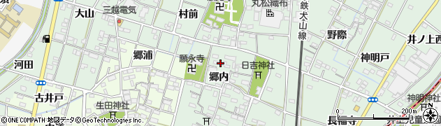 愛知県一宮市千秋町加納馬場郷内147周辺の地図