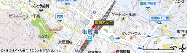 静岡県御殿場市周辺の地図