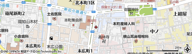 明治生命福知山営業所周辺の地図