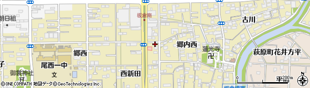 愛知県一宮市三条酉新田65周辺の地図