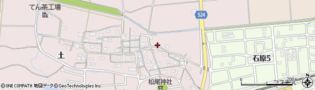 京都府福知山市土周辺の地図