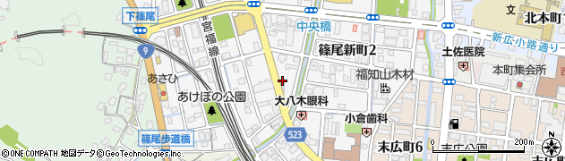 京都府福知山市篠尾新町周辺の地図