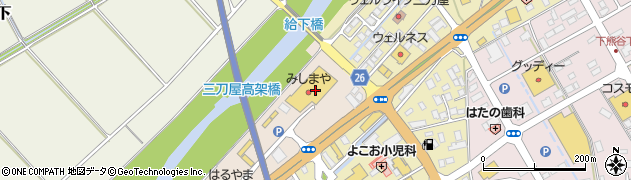 みしまや三刀屋店周辺の地図