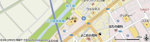 みしまや三刀屋店　ふくま生花店周辺の地図