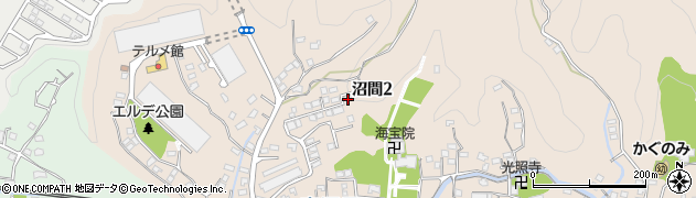 神奈川県逗子市沼間2丁目7-23周辺の地図