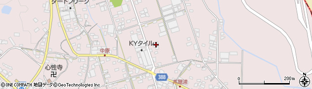 岐阜県多治見市笠原町上原区1126周辺の地図