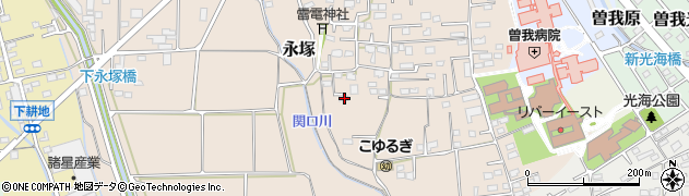 神奈川県小田原市永塚447周辺の地図