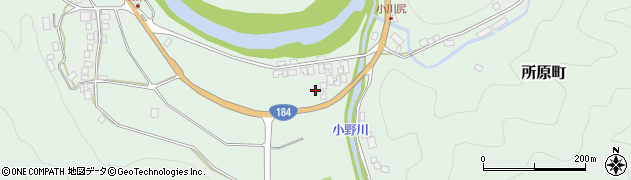 島根県出雲市所原町周辺の地図