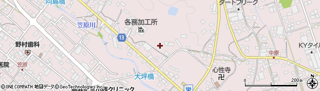 岐阜県多治見市笠原町1537周辺の地図