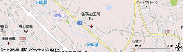 岐阜県多治見市笠原町1531周辺の地図