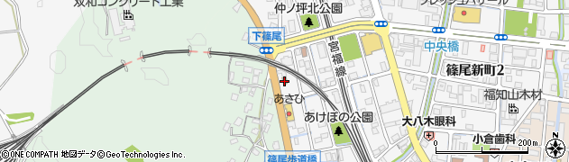 天下一品 福知山店周辺の地図