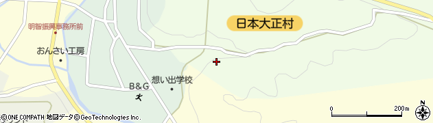 岐阜県恵那市明智町1217周辺の地図