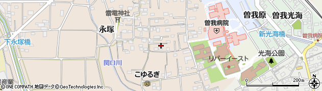 神奈川県小田原市永塚433周辺の地図