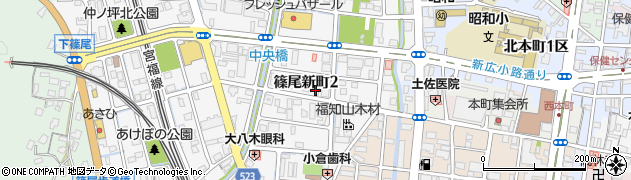 株式会社森田工務店　福知山支店周辺の地図