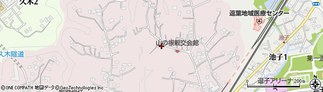 松本谷戸公園周辺の地図