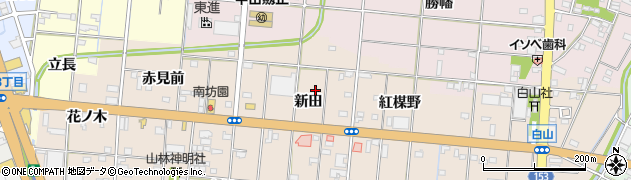 愛知県一宮市浅野新田57周辺の地図