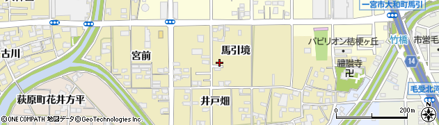 愛知県一宮市大和町福森（馬引境）周辺の地図