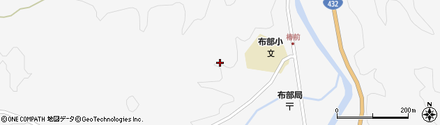布弁神社周辺の地図