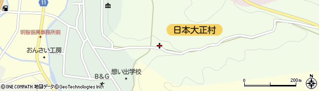 岐阜県恵那市明智町1209周辺の地図