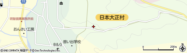 岐阜県恵那市明智町1195周辺の地図