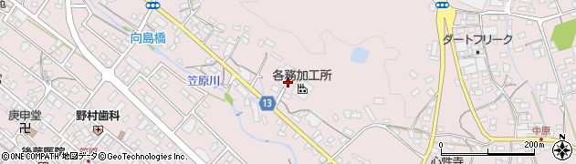 岐阜県多治見市笠原町1628周辺の地図