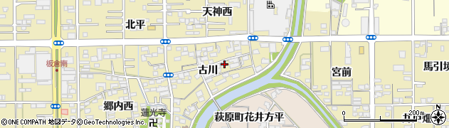 愛知県一宮市三条（古川）周辺の地図