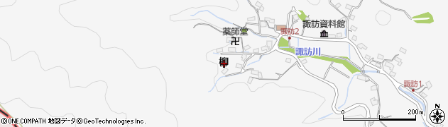 岐阜県多治見市諏訪町柳周辺の地図