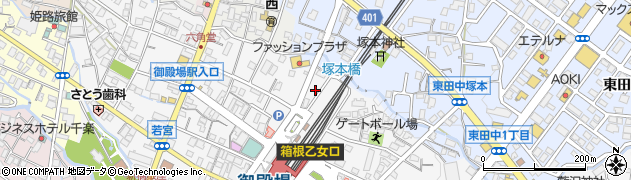静岡県御殿場市新橋1951周辺の地図