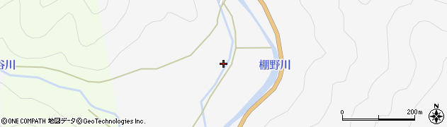 京都府南丹市美山町高野（安井）周辺の地図