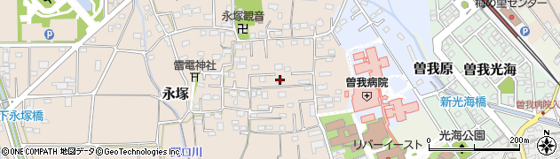 神奈川県小田原市永塚426周辺の地図