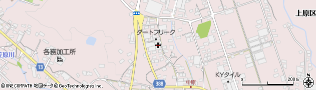 岐阜県多治見市笠原町1295周辺の地図